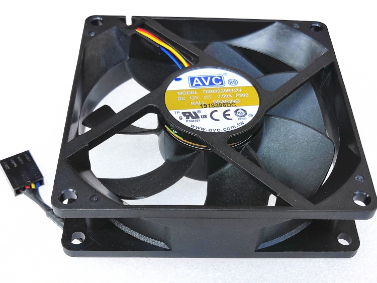 Original AVC DS09225B12H Cooling Fan 12V 0.5A 6W 4wires DS09225B12H Fans